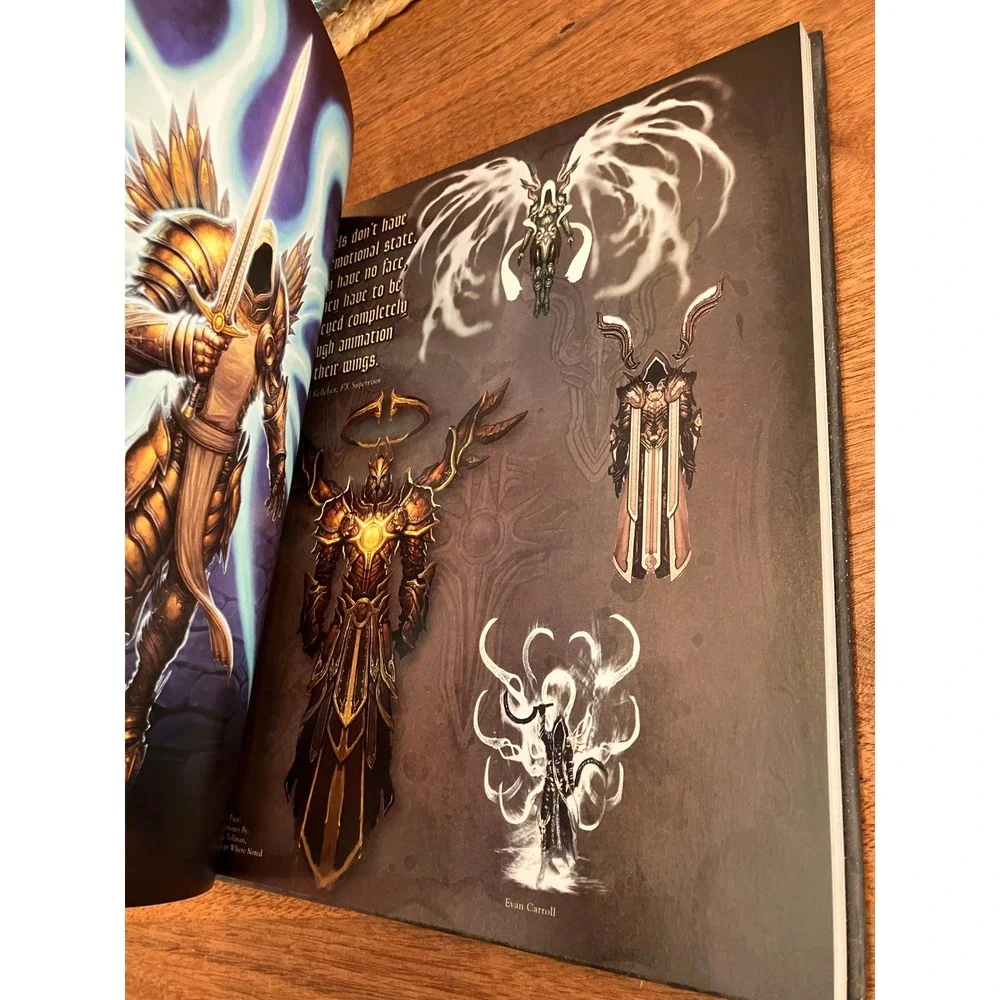 The Art of‎ Diablo III Hardcover Concept Art Book Blizzard Entertainment 2011